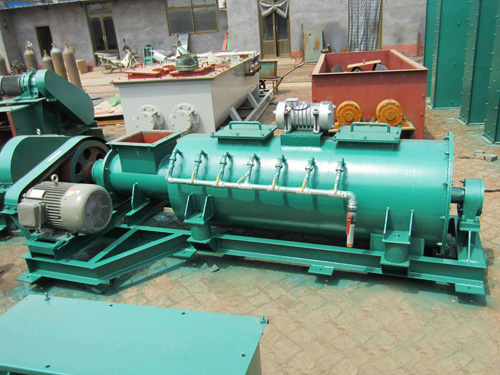 单轴粉尘加湿搅拌机